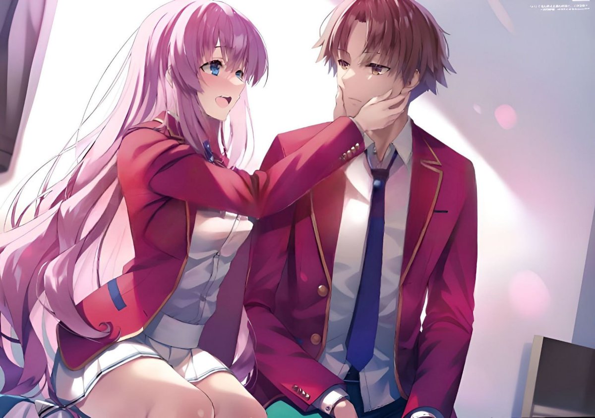 GangsterM990's tweet photo. New illustration Ayano x Ichinose #anime #animegirl #AnimeJapan #AnimeArt #animetwt #ClassroomOfTheElite #LightNovel https://t.co/sCUhQmN5Gh