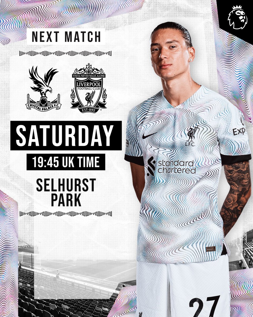 LFC's tweet photo. Next up, a trip to Selhurst Park 🛣️ https://t.co/WUxKr6WY2g