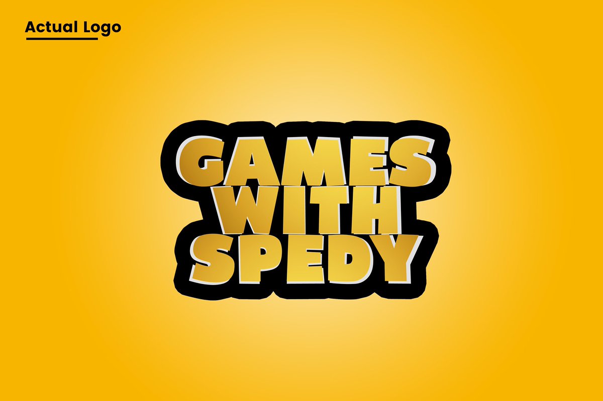 jimmytheophiluz's tweet photo. GAMES WITH SPEDY Logo Design 

Designed by me @jimmytheophiluz 

#TheCreativeHustler #BrandDesigner #BrandingExpert #VisualStoryteller #BrandIdentity #Jtvisuals #Jt https://t.co/zEUGHfuYum