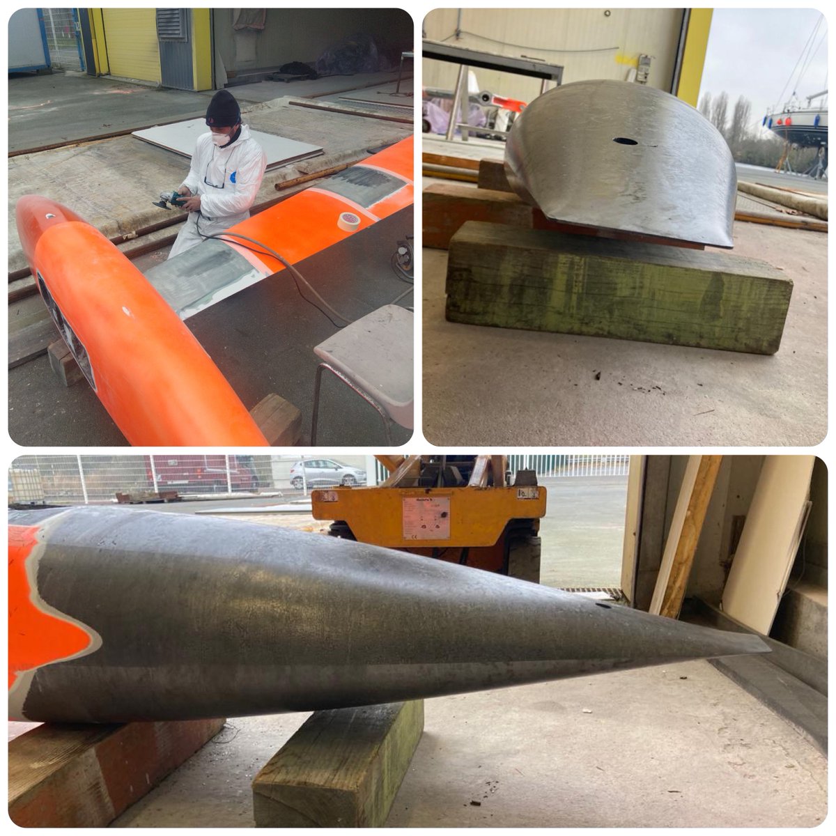 LouisDuc1's tweet photo. Comment perdre 180 kg en quelques jours ? Passez au chantier, ils vous expliqueront !! 😄
Le bulbe avant/après...
@fivesgroup #lantanaenvironnement #musto #IMOCA #louisduc
#industrycandoit #2evie #ensemblepollinisons
@ImocaGS https://t.co/1940eXL8FB