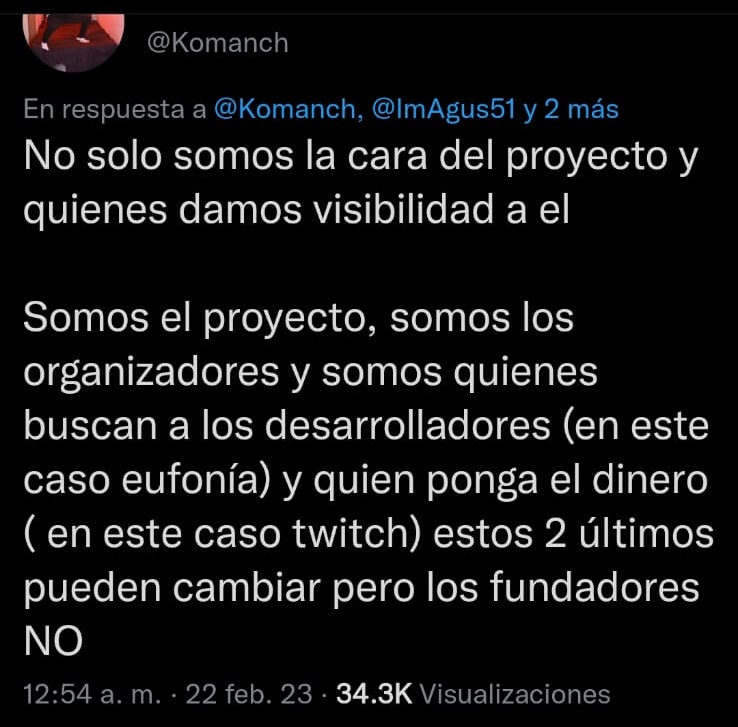 AuronPlay78's tweet photo. Grandeeeeee komanche GRANDEEEEEE CERRANDOLE EL PICO .... 👏🏻👏🏻👏🏻👏🏻👏🏻 https://t.co/lXdnydCuRo