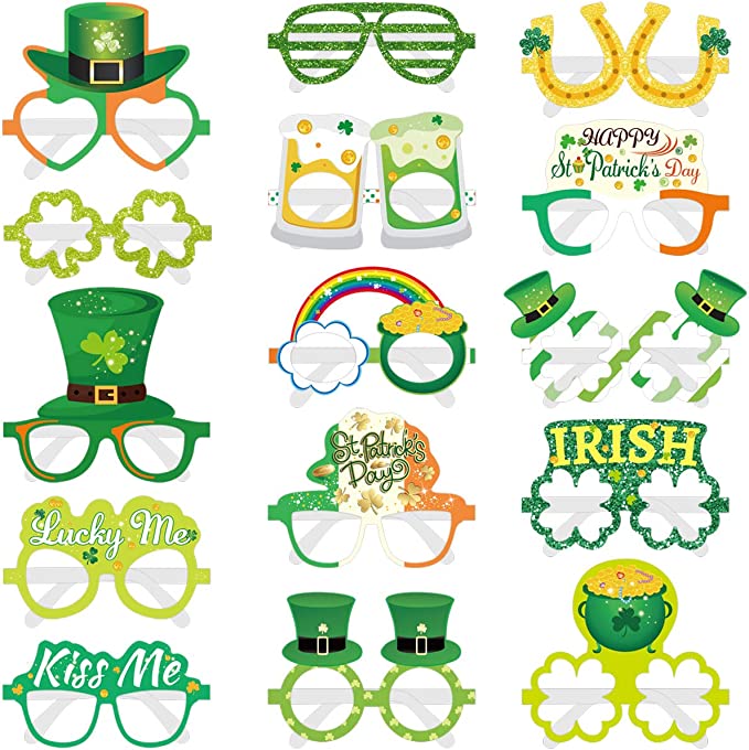Check out this 15pc Eyeglasses For St. Patrick's Day Party. A great for party favors and photo opportunity.
On sale now at partysupplyboxes.com
#stpatricksday #partytime #partyglasses #thickcardboard #stpatricksdayfavors #photoopps #decorations #shopnow
partysupplyboxes.com/p/party-suppli…