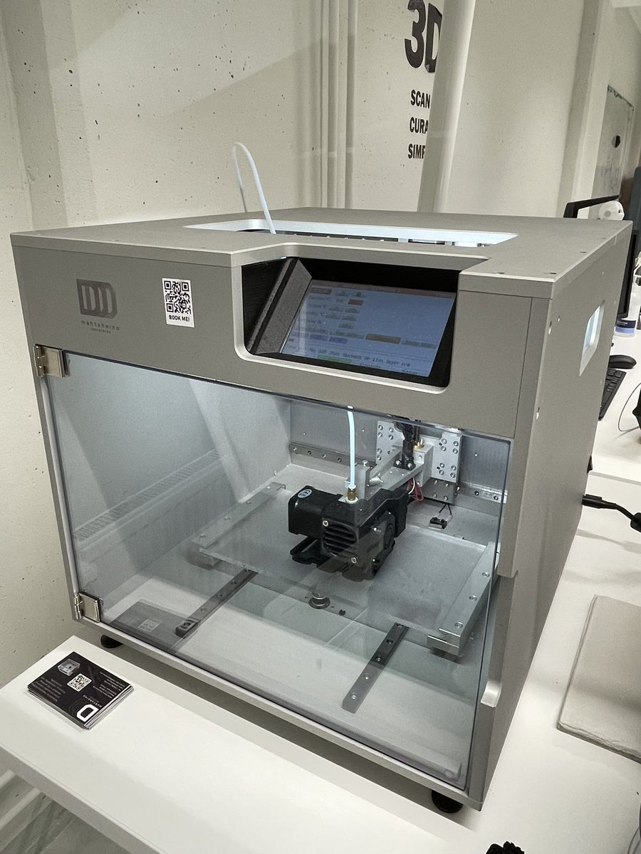 nielseldering's tweet photo. Check out this @MehtaHeino 3D printer! You can use printer feed from soft chocolate to carbon fibre! @esabicfinland startups have access to it at the @agrid_aalto MakerSpace
facilities! @leighewin @ESA_CommGateway https://t.co/PV3vStfdMa