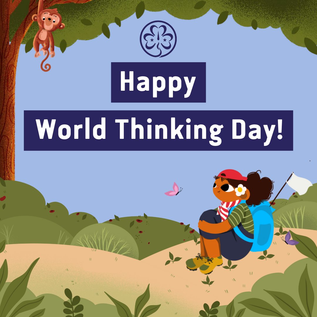 🌍To you who have friends all over the world that are family 
⛺️To you who spent endless camp nights gazing the starry sky 
☘To you who have a trefoil as a compass 
For all that you dream🤩
For all that you do🤝
For all the ways you change your world!
Happy #WTD2023!