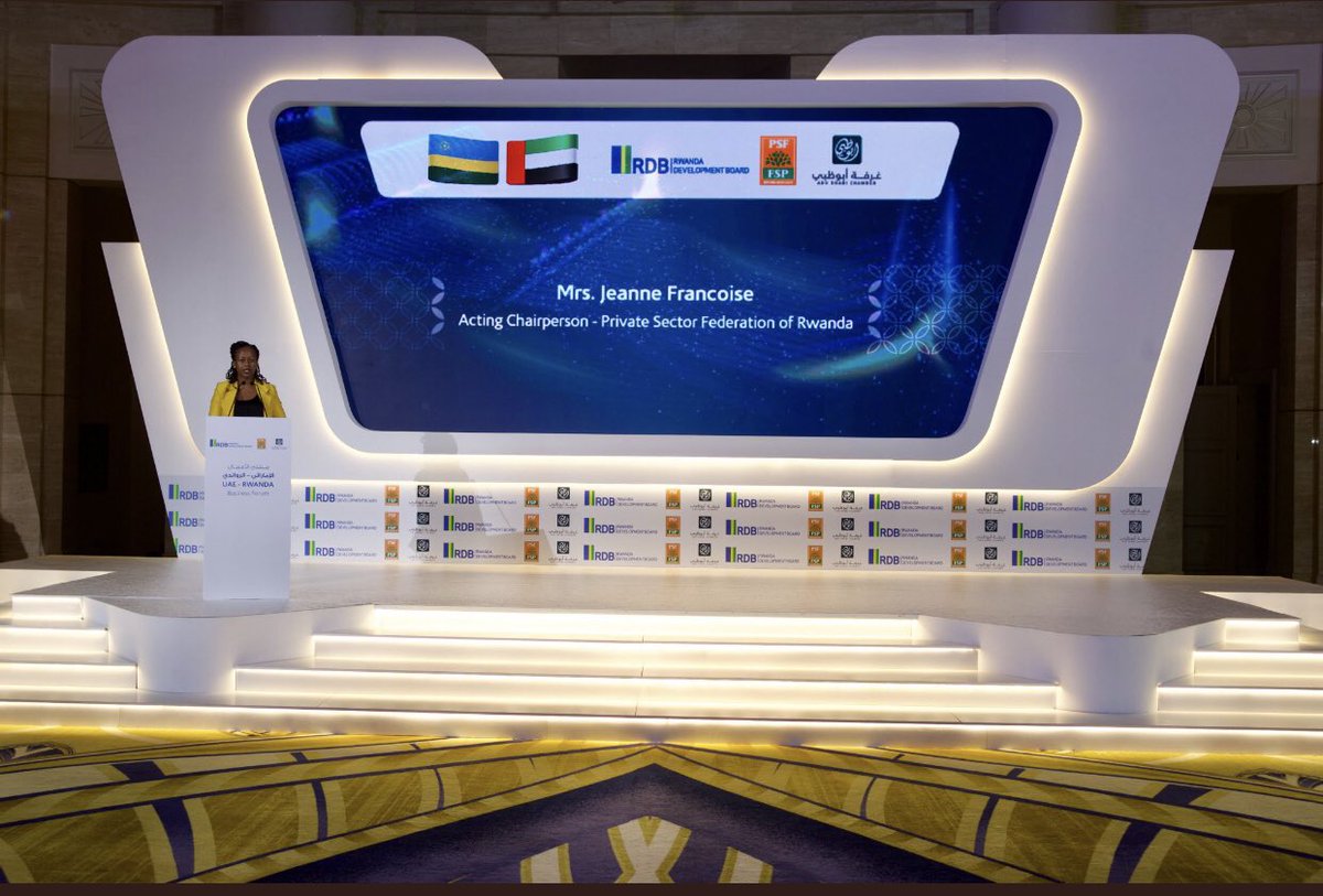 ilbaproducts's tweet photo. ILBA in United Arab Emirates✨

We arehonored to participate in the UAE x Rwanda Business Forum and Investment Roadshows happening now. 

 @PSF_Rwanda @RDBrwanda  @RwandaInUAE 

#RwandaInUAE 
#InvestinRwanda
#PSFInUAE https://t.co/FXZlwdbAJU