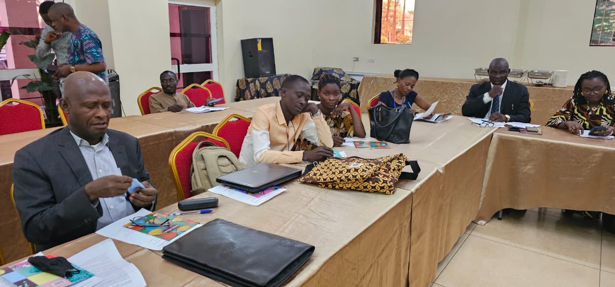 FMEnvCCNG's tweet photo. the country’s #NAPprocess and the distinguished participants for making out time to be at the workshop. He declared the meeting Open. https://t.co/fXiE0PKLB8