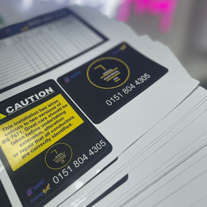 merseyprint's tweet photo. Electrical Sticker Packs from £45
call us today for more information 0151 272 0097 https://t.co/pmVW3r4V7E