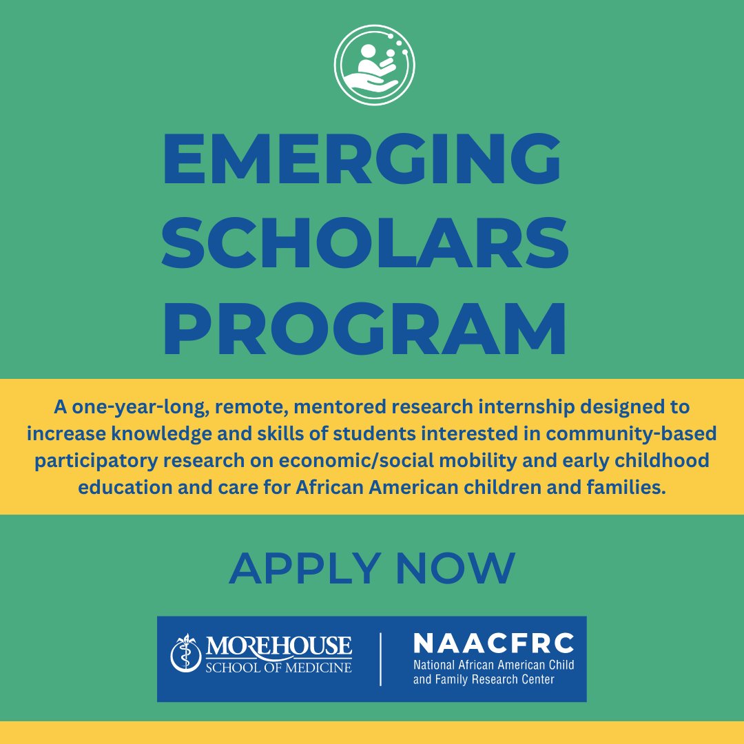naacfrc's tweet photo. You can apply for our Emerging Scholars Program until March 3, 2023!
Access the application form here: https://t.co/qiy4LDDLzZ
#NAACFRC #EmergingScholarsProgram #Internship https://t.co/rEyaKncnEB