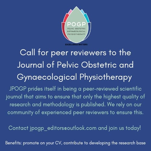 ⭐CALL FOR PEER REVIEWERS⭐

Are you interested in research?
Do you enjoy keeping up-to-date on the latest clinical papers? 📚
The POGP is looking for peer reviewers to join our team 🤩
Email on jpogp_editors@outlook.com and join us today!💻

#jpogp #callforpeerreviewers
