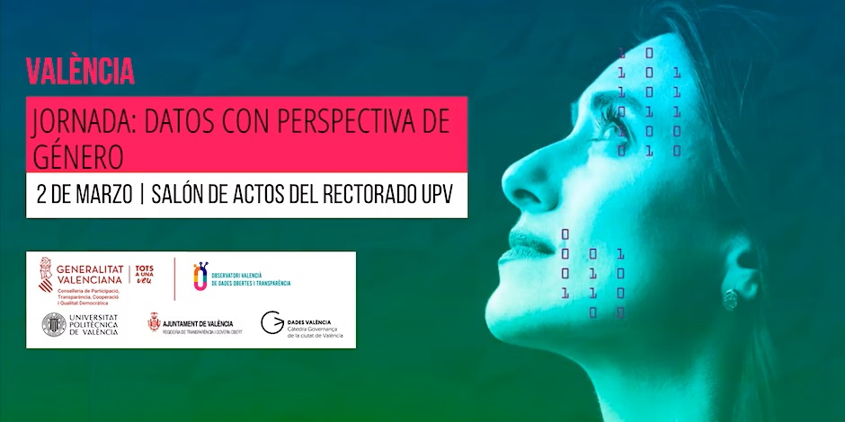 📝El próximo 2 de marzo a las 12h en la <a href="/UPV/">Universitat Politècnica de València</a>  tendrá lugar la presentación del proyecto ‘Datos abiertos y mujeres’ impulsado por <a href="/CtranspaUPV/">#CTranspaUPV</a>, una iniciativa que surge para incentivar el debate sobre la incorporación de la perspectiva de género a los datos bit.ly/3lTyUOI