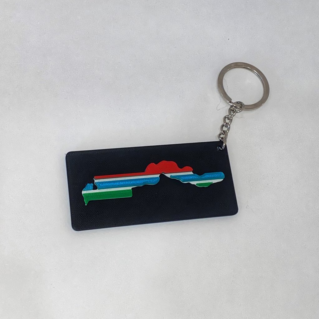 make3dgambia's tweet photo. GIVEAWAY 🥳🇬🇲
As we still celebrate independence month, #Make3D has 5️⃣ customised  #Gambia keychains to be won.

To win
- Follow Us, Like and Quote this tweet. 

- Tell us how many #3DPrinted products are in the first image.

- Mention 2 friends to do the same. 

#3DPrinting https://t.co/umFXGHMHXn