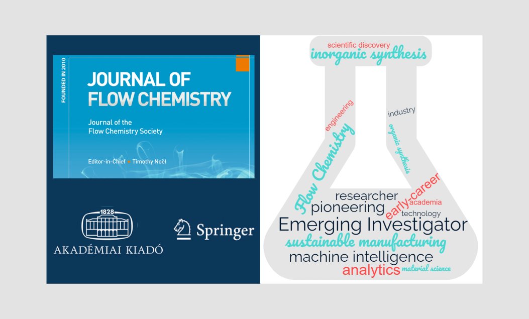 JFC is preparing the second edition of its Emerging Investigator special issue. Thank you Jie Wu, @_lucapaldo and @cecibottecchia .
Stay tuned bit.ly/JFC-EI2023
#flowchemistry