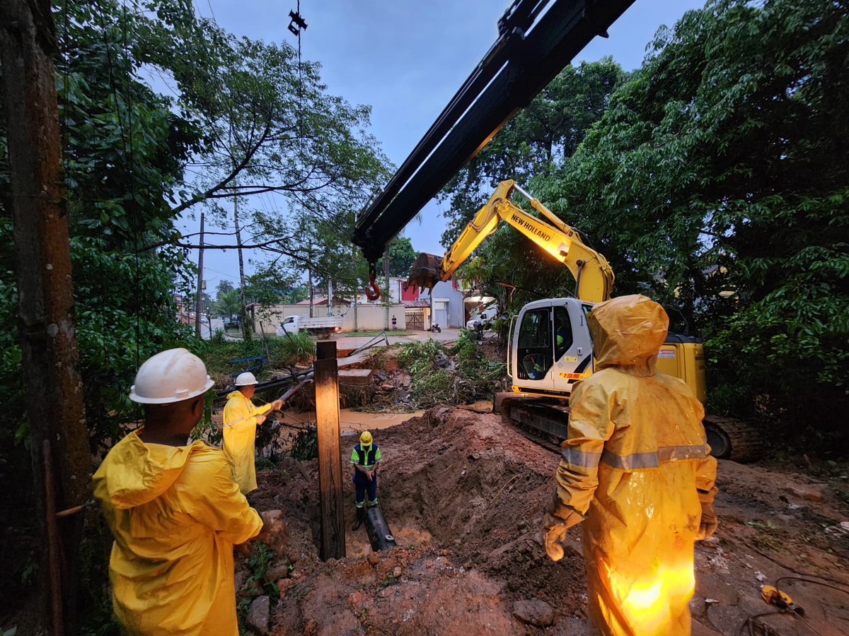 Recuperamos os sistemas de água em todos os municípios do Litoral Norte atendidos pela Companhia. São eles: São Sebastião, Ilhabela, Ubatuba, Caraguatatuba e Bertioga.