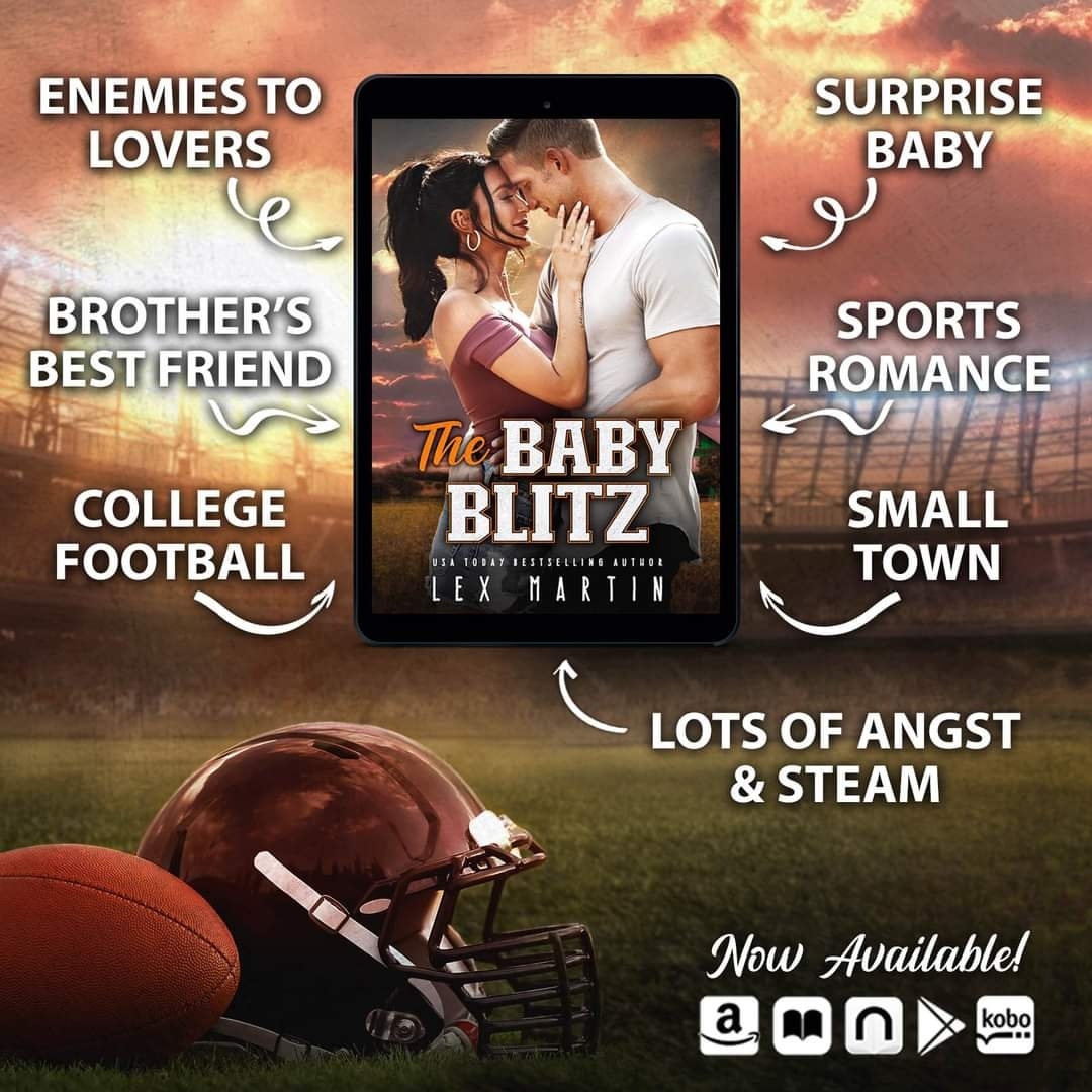 vickybooklover1's tweet photo. 🧡NOW LIVE + GIVEAWAY! 🧡
The Baby Blitz by @authorlexmartin is available now!
Universal: https://t.co/GULeAmmrc7
TBR https://t.co/r9yRO0sjQK
Enter https://t.co/c8iYONDp2P
#TheBabyBlitz #LexMartin @GiveMeBooksPR #givemebookspr #bookblogger #lexmartinbooks https://t.co/i0VpLQFb0m