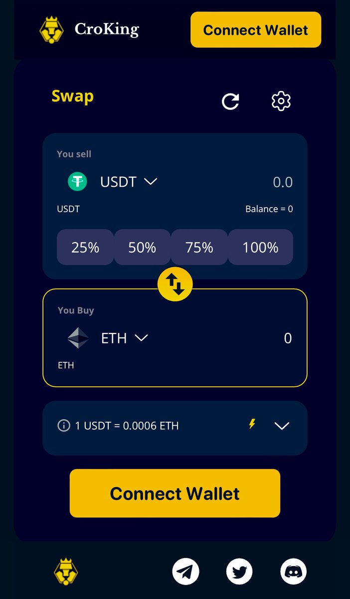 MissionCRO's tweet photo. We are happy to announce that the Beta Version of our CroKing Aggregator is now Live! 

You can visit https://t.co/JHmpCZ2cEn to use our swap. 

Big shout out to @TheMatrixLabs for helping to design our site 🔥

#Cro #Crofam #CroKing @cryptocom @Blockchainwork5 @TheCronicleNews https://t.co/xMCuXpnTos