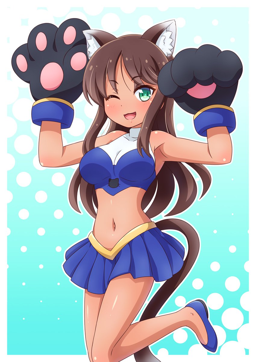 「ちーっす!#猫の日 なので長瀞さんのトロキャット…ならぬシタラちゃんのタラキャッ」|よすずのイラスト