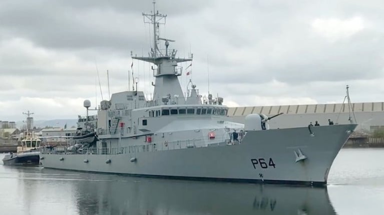sopelza's tweet image. For all @naval_service fans and supporters and naval enthusiastic shipmates ..Irish Naval Service newest OPV L.E. George Bernard Shaw #P64 is Dublin at Jr Rogerson Quay...a good opportunity to meet the crew and have a chat and.lesrn more about this amazing job!