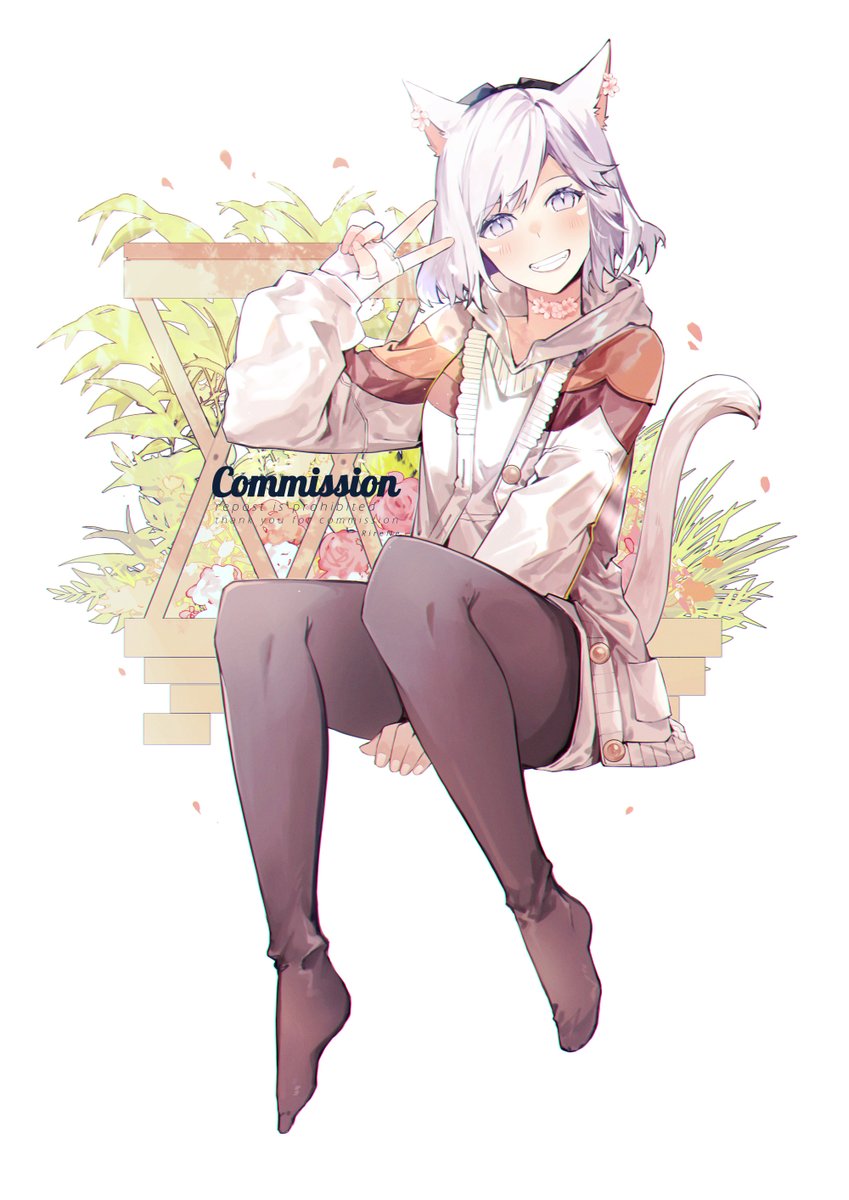 「Commission for Jade | thank you so much!」|RireNe 💙💜COMM OPEN!のイラスト