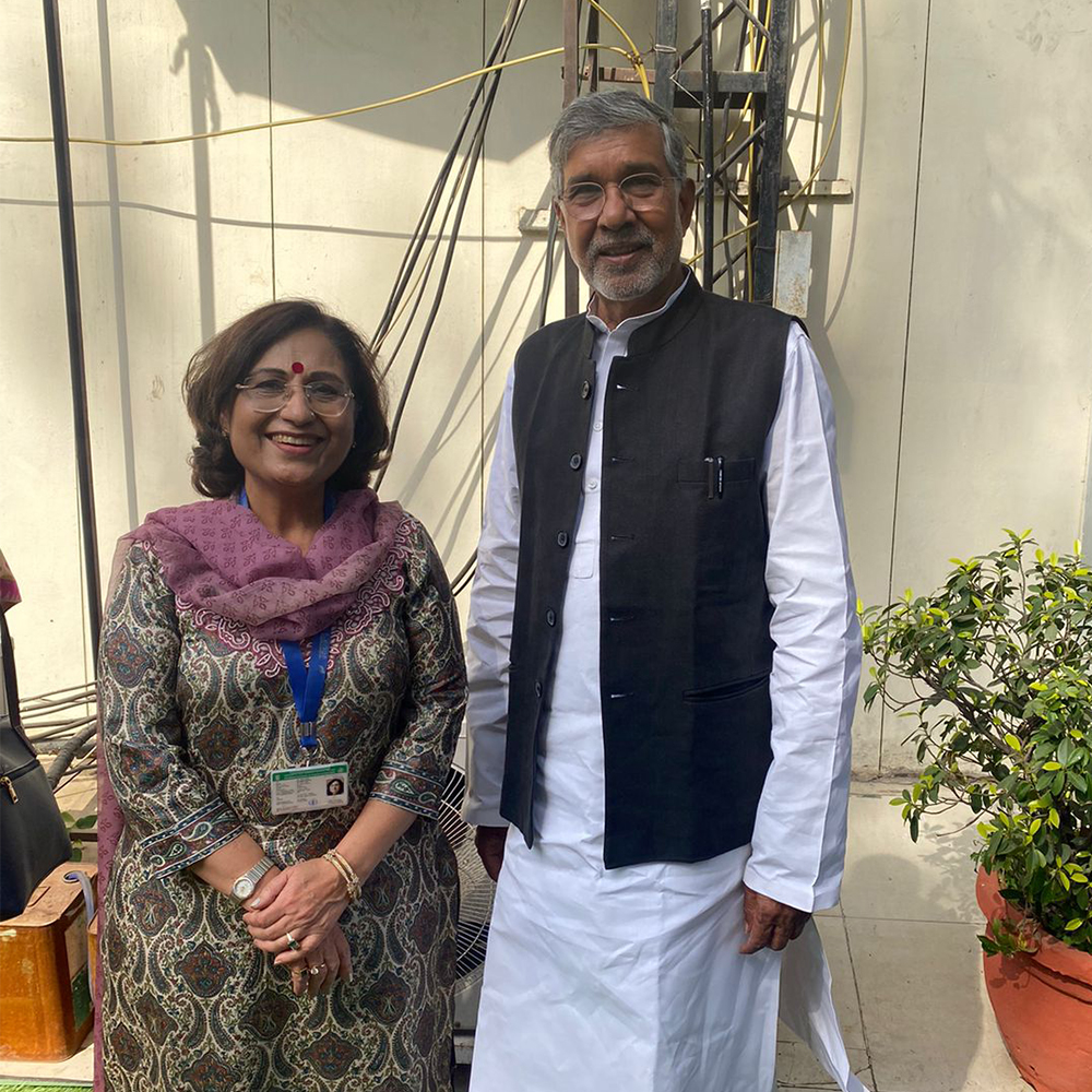 I want to express my gratitude to KSCF for inviting me as a panelist at the 'National Consultation to Combat Child Marriage' at the constitution club of India, New Delhi, on 20th February. It was such a pleasure to meet Nobel Peace Laureate Shri @k_satyarthi ji.
#ChildMarriageAct