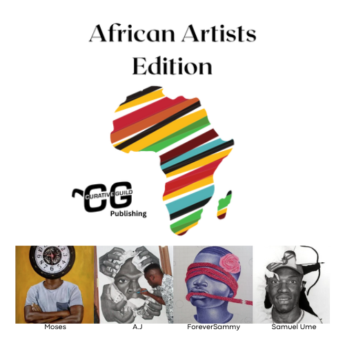 curativeguild's tweet photo. Curative Guild Publishing presents African Artists Edition drop. Four amazingly talented artists, @foreversammy1, @MOSESLOVEBONIF1, @Ajadudraws &amp; @SamuelUme7.

In the guilds vision, supporting &amp; collecting artists with naturally born talent, is the foundation of this ecosystem. https://t.co/mZCHGwbsQX