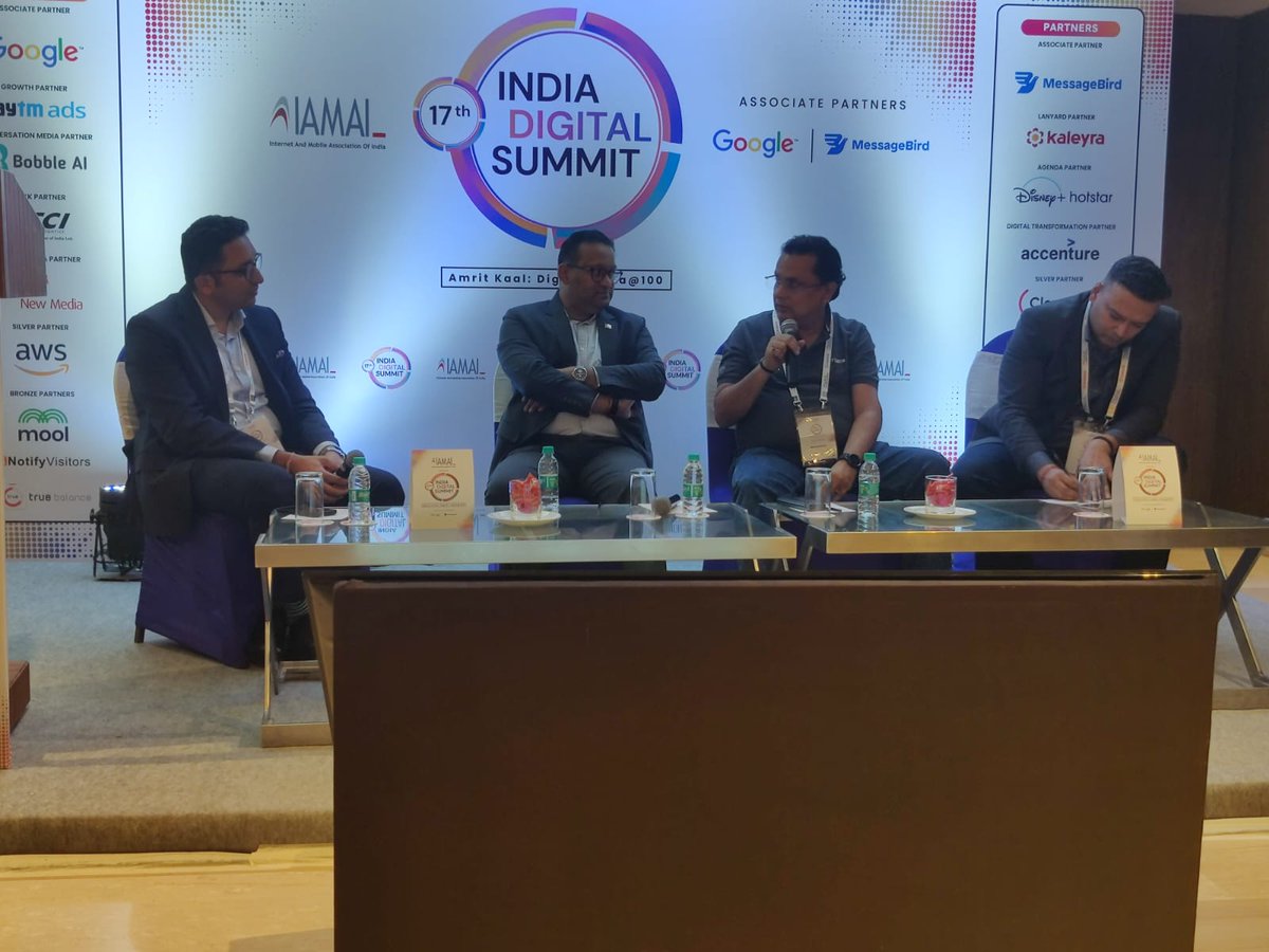 Grameen Pragati Foundation’s founder, Shri Dewang Neralla sharing his vast experience during a panel discussion earlier today in Delhi