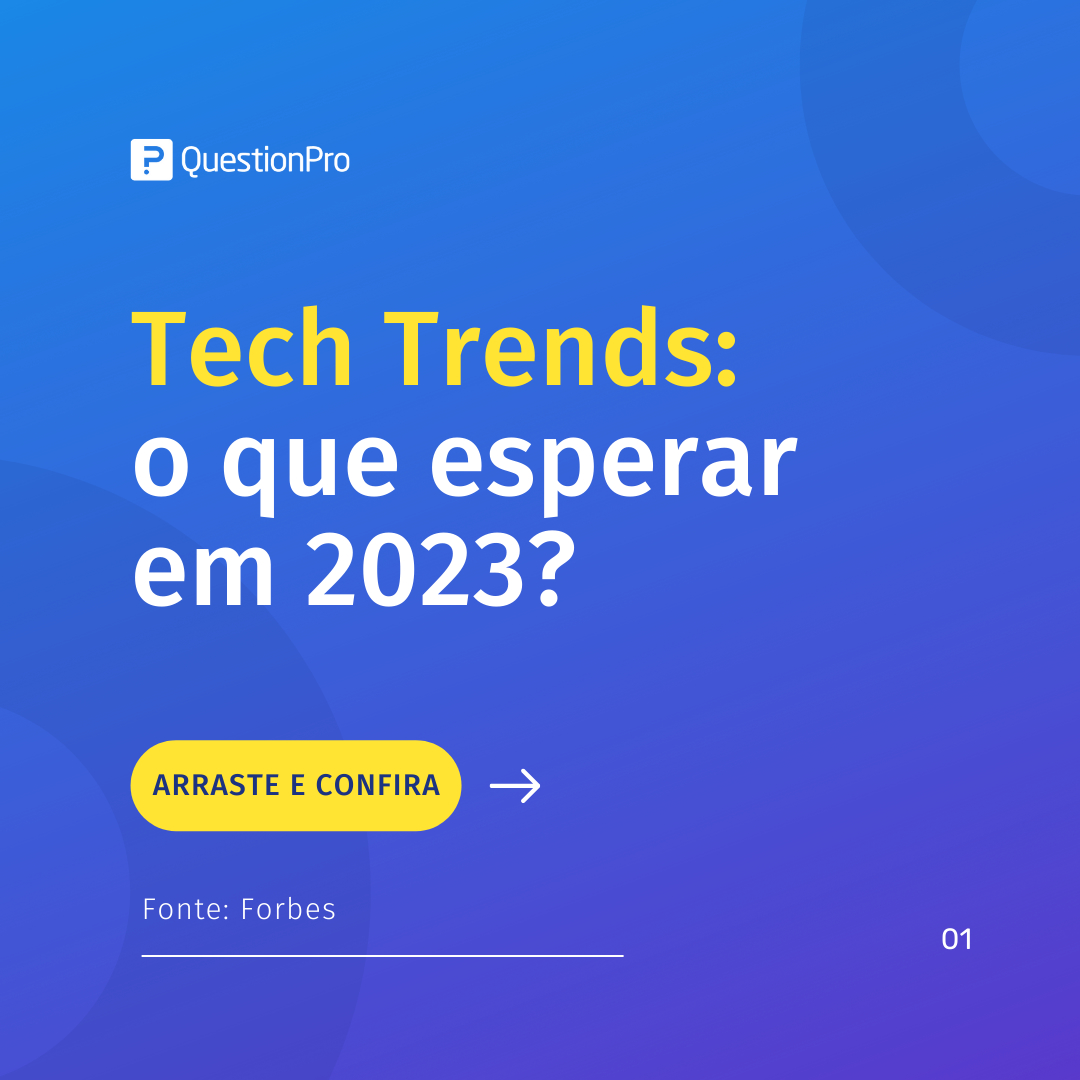 QuestionProBr's tweet photo. Quais tecnologias estão ganhando mais força? 

Veja as principais tendências tecnológicas para seguir em 2023. 

#questionpro #techtrends #tendencia https://t.co/UvB6tI84Fh