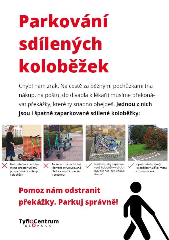 tyflocentrumol's tweet photo. Pamatujete si na náš video spot, který se věnuje správnému parkování sdílených elektro-koloběžek?? 🛴🦯
Pokud ne, video můžete shlédnout zde https://t.co/05RN3nL4I8

Nyní jsme ve spolupráci a za podpory Jany K. Kudrnové vytvořili sadu informativních grafik. :) https://t.co/eDu4mbc95H