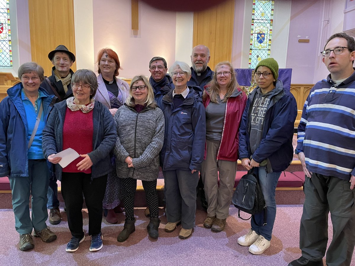 pmphillips's tweet photo. On pilgrimage across the circuit visiting churches, praying for the places we pass through, contemplating Ash Wednesday… #methodistgb #thanesvalleycircuit https://t.co/pxv17kod1e