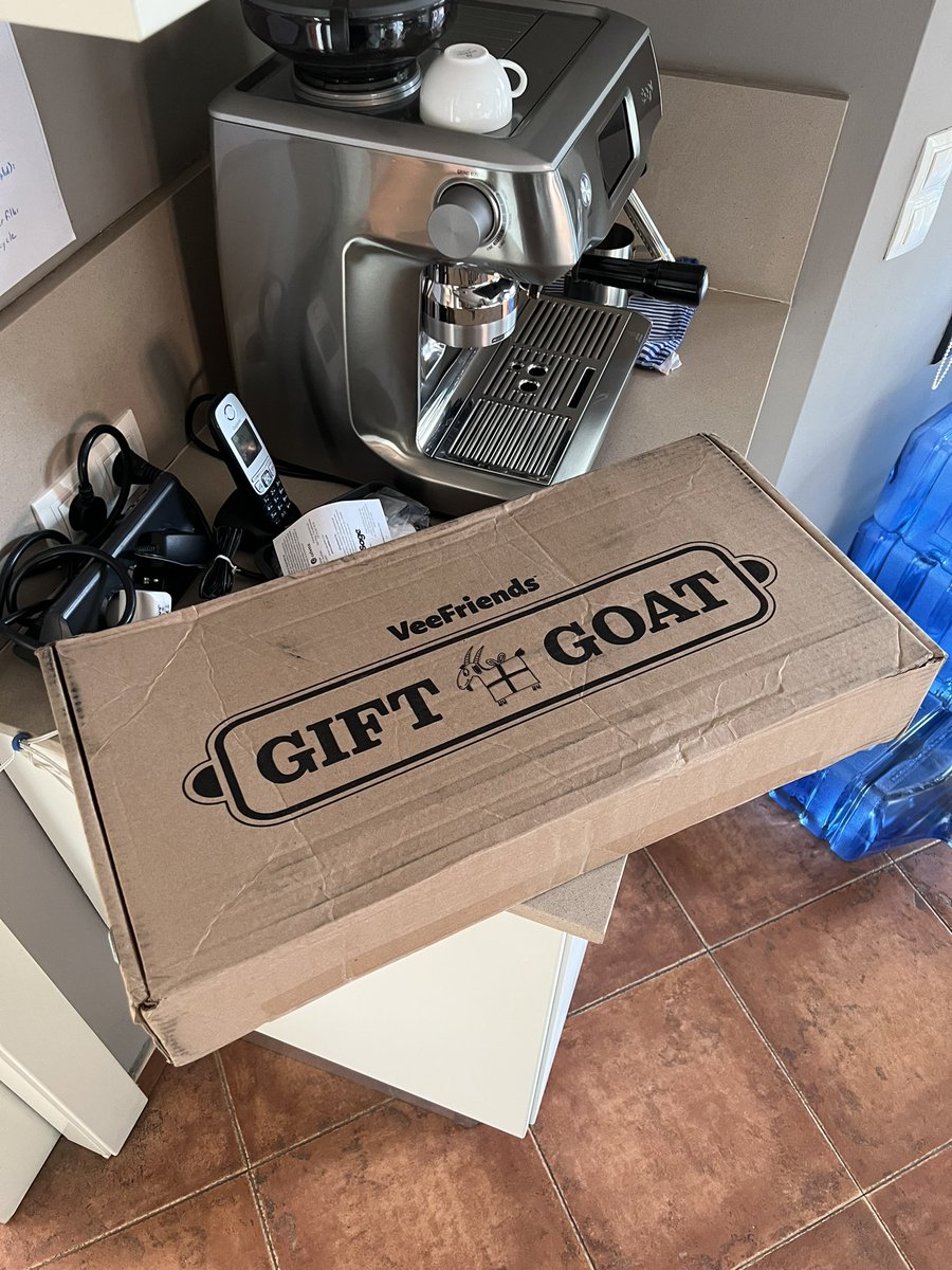 GM 🐐💙 Look what just arrived! 👏👏👏