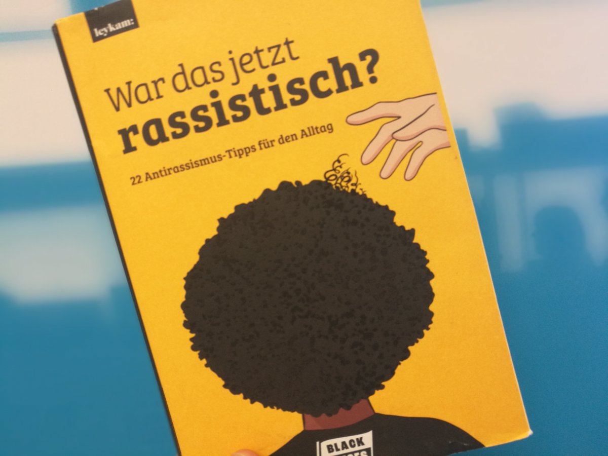 Am Freitag, 24.2. 18h, laden wir gemeinsam mit der Anti-Diskriminierungsstelle und weiteren Partner*innen zur Buchvorstellung und Diskussion: "War das jetzt rassistisch?" ein. Chantal Bamgbala und Adjanie Kamucote, Mitautor*innen des Buches, sind dabei.
veranstaltungen.eds.at/afro-asiatisch…