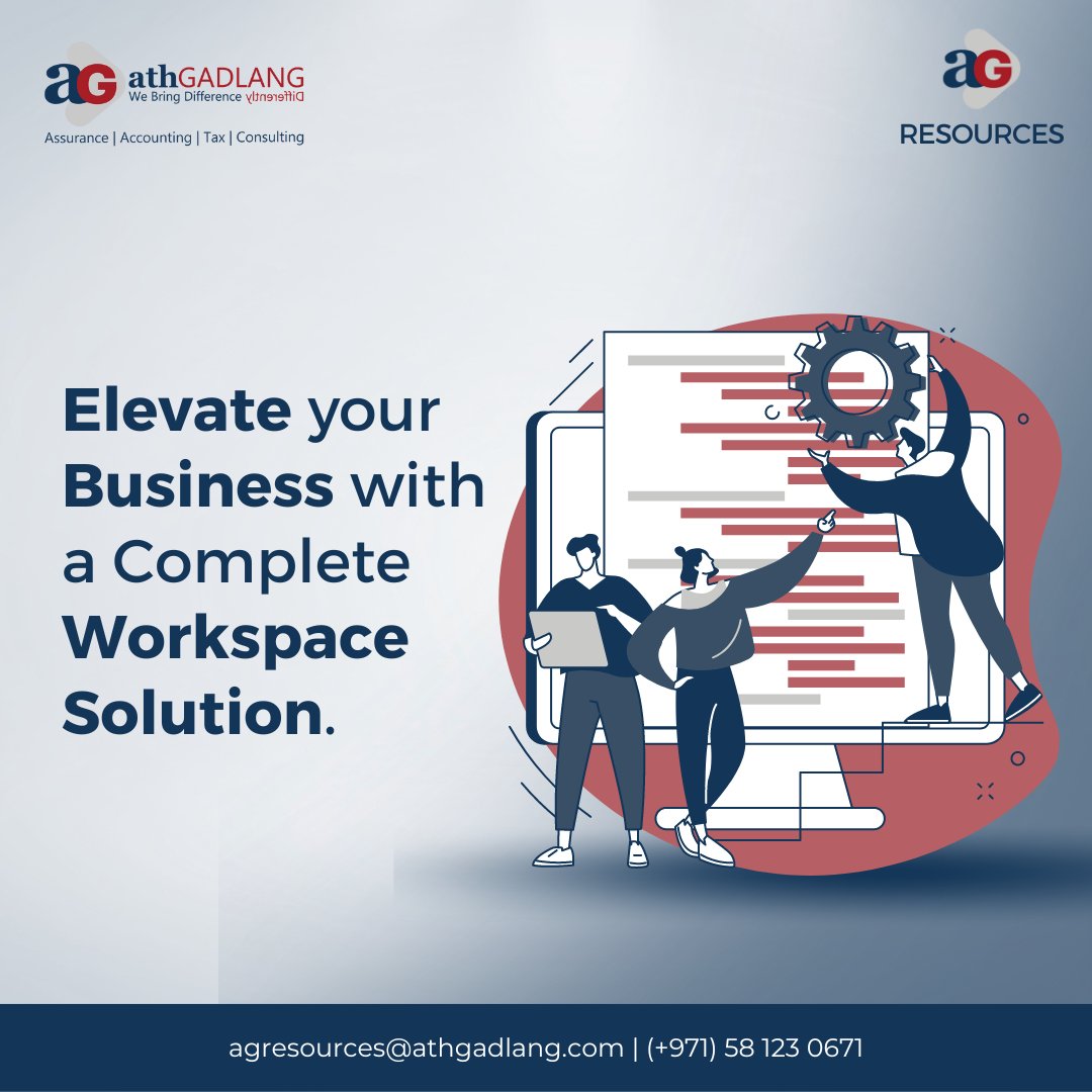 Say goodbye to the headache of managing multiple vendors, contracts, and contacts. Our complete workspace (cont) twitlonger.com/show/n_1ss8cue

#business #success #productivity #hiring #sourcing #outsourcing #talentrecruitment #management #staffing #UAE #sourcingsimplified #AGResources