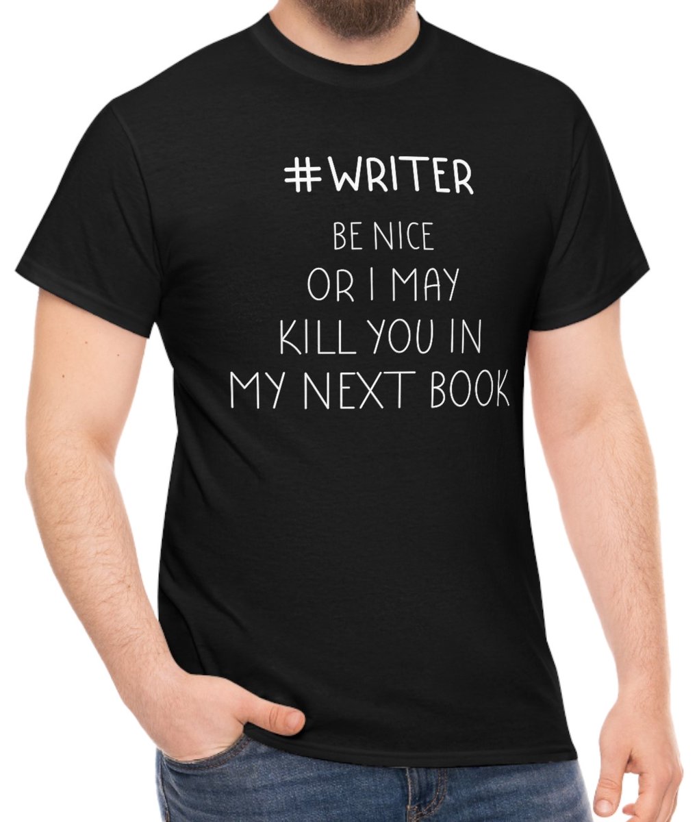 ShellStJames1's tweet image. Writer T-Shirt  $18.99, in 5 colors
etsy.com/listing/139758…
#WritingCommunity #writers #writersoftwitter #fiction #murder #thrillerbooks #suspense