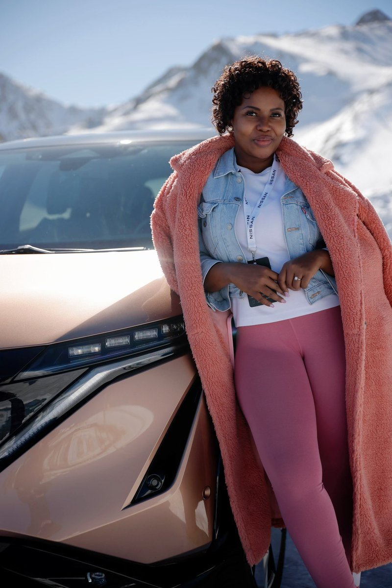 #Nissan Snow drive ❄️❄️❄️ what a great experience testing out the #e4ORCE tech in extreme conditions 👌🏾👌🏾 #NissanElectrifiesThePyranees 🏔️