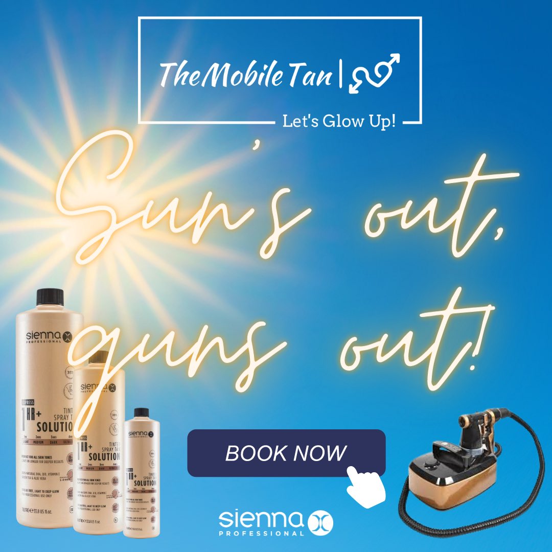 Sun in, sun out! We have the gun out! 

#spraytan #bronzed #spraytanning #tannedskin #faketan #tanningsalon #sunlesstanning #sunlesstan #airbrushtan #spraytans #sunless #tanningbed #tanningtime #airbrushtanning #tanninglotion #mobilespraytan #mobiletanning #spraytanartist