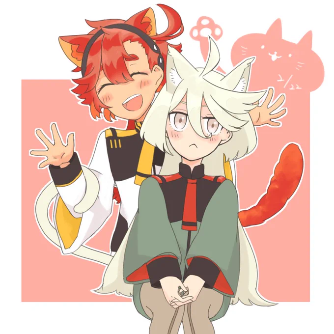 スレミオねこのひミオリネさんすごくかわいいです!なスレッタちゃんとまんざらでもないミオリネちゃん 