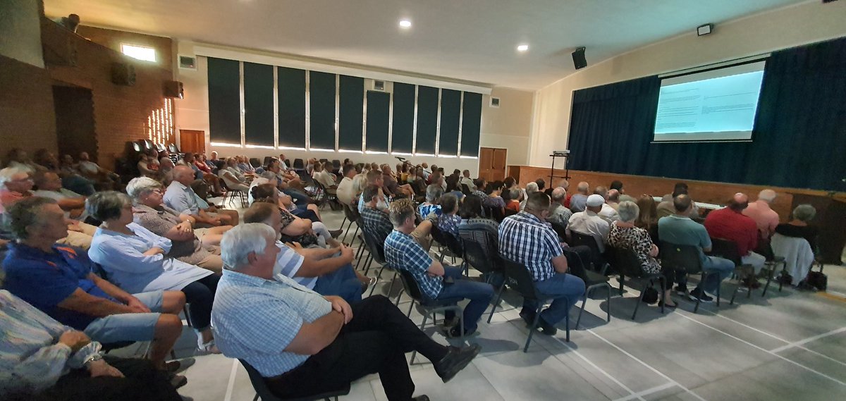 Blackouts for 11 hours every day in SA. (Stage 8 loadshedding)
Last night the community of Orania had a meeting: We will be escalating our initiatives.
Orania cannot be held back by ESKOM anymore.
Exciting times!
<a href="/Snymansboer/">Gawie Snyman</a>