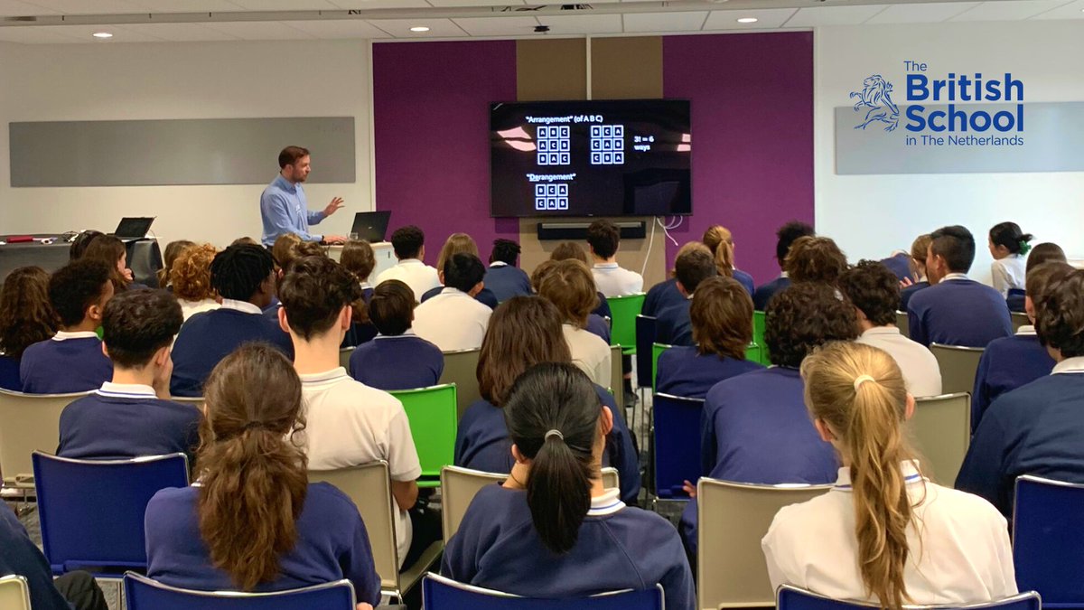 BSNetherlands's tweet photo. We were absolutely delighted to welcome Maths wizard Dr Jamie Frost to @BSN_SSL today!
Dr Frost is the CEO and Founder of @DrFrostMaths, a fantastic online learning platform that provides free #Maths 🔢📐 resources to both students and teachers.
#BSNMaths #DrFrostMaths https://t.co/Pb0p5J0s4x