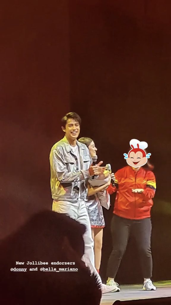 BondelleEnjoyer's tweet photo. #DonBelle as the New Jollibee Endorser 🥺🥺🥺 congrats lovers! https://t.co/qVfNIVNrfZ