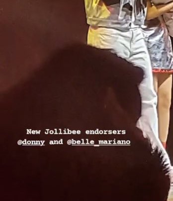 BondelleEnjoyer's tweet photo. #DonBelle as the New Jollibee Endorser 🥺🥺🥺 congrats lovers! https://t.co/qVfNIVNrfZ