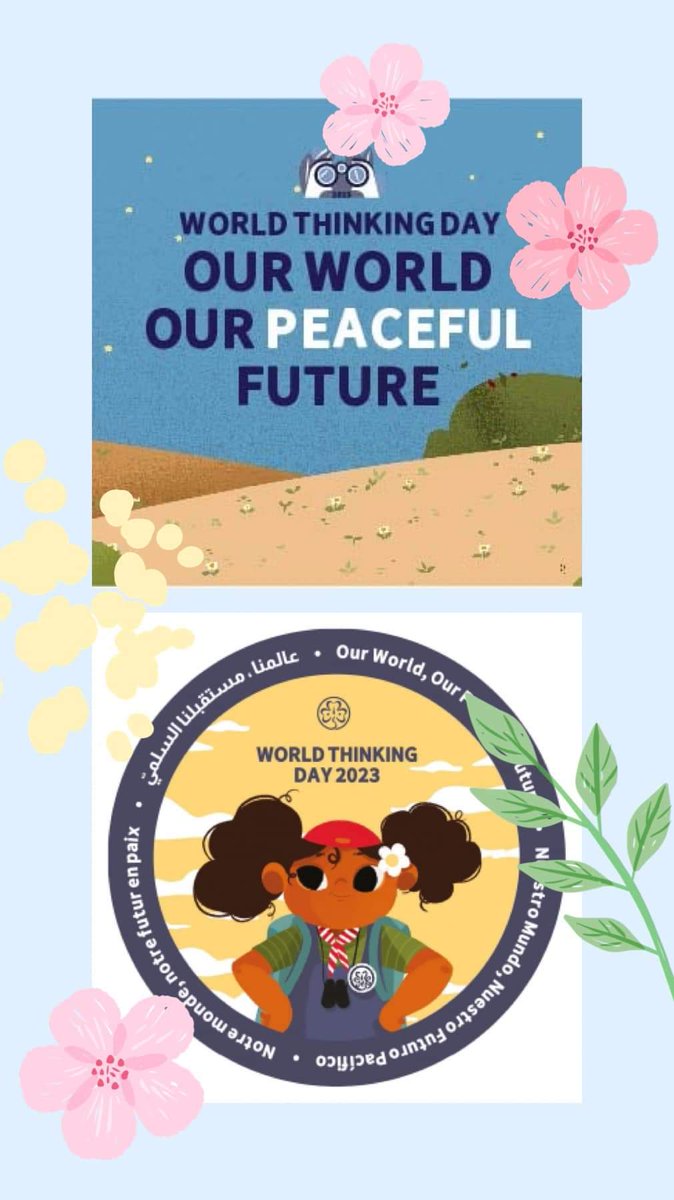 Happy World Thinking Day to Guiding and Scouting friends near and far
#WorldThinkingDay2023