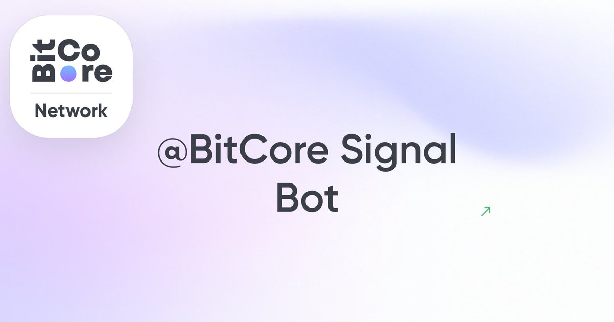 BitCore_Network's tweet photo. BitCore Signal Bot has arrived! 

Free trial subscription for 3 days

Follow the link ➡️ https://t.co/l4N7tMHyxF 

More products are coming soon 🔜 
Stay tuned! 

#bitcoremetaverse #bitcorepay
#bitcorenews #bitcoreglobal #bitcoreinvest #bitcore_networks #bitcoresignalbot https://t.co/KoYfe3IroJ