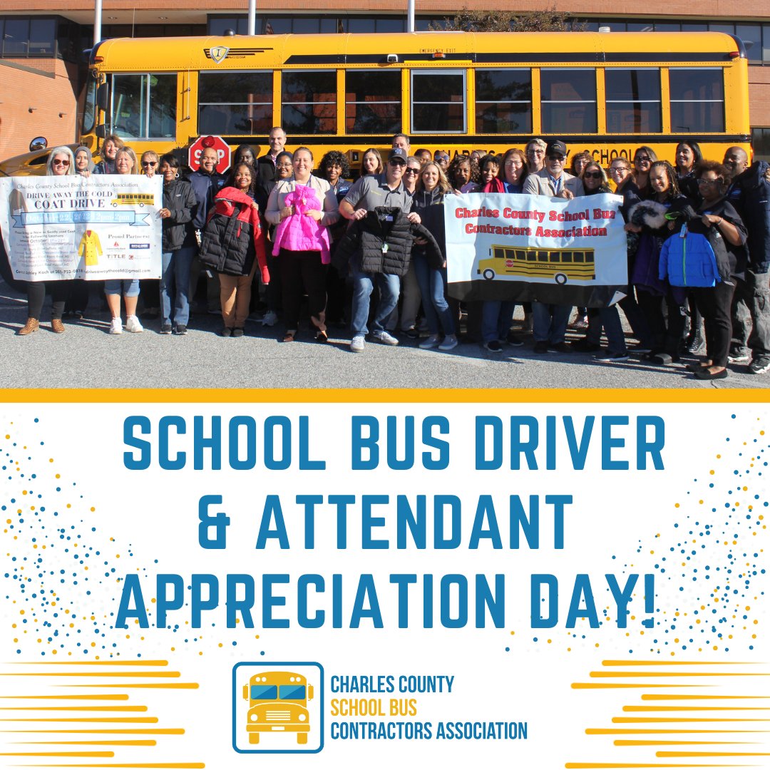 It’s National School Bus Driver &amp; Attendant Appreciation Day! Join us in thanking all of the incredible, dedicated men and women who get our children safely to and from school each day. 

We are so grateful for the important work they do transporting our most precious cargo!