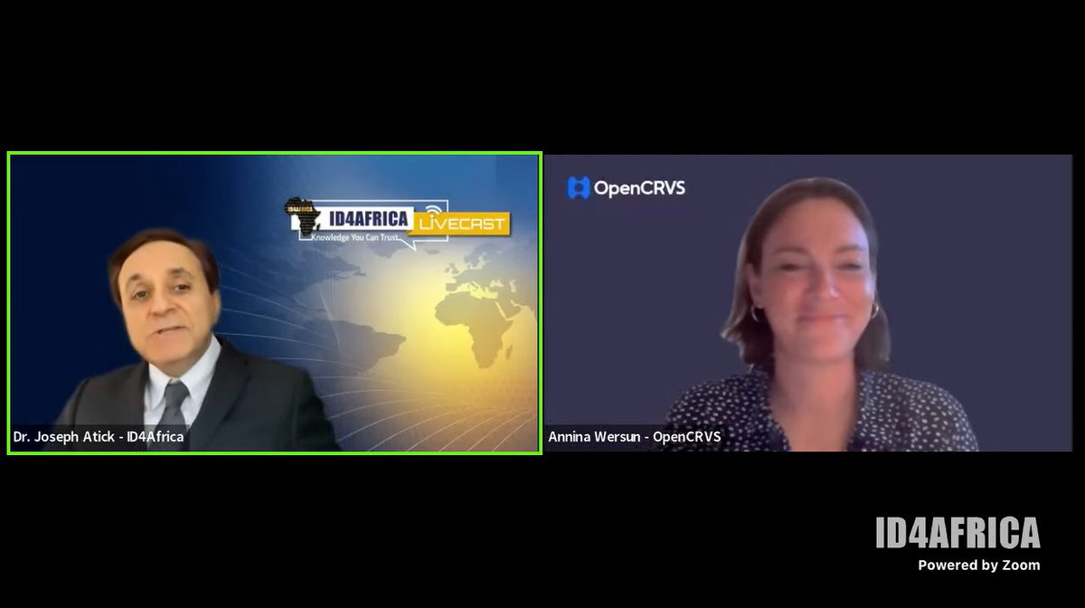 eCRVS Hackathon at ID4Africa 2023 with @OpenCRVS ! @AMWersun shares details of this exciting initiative in this clip: youtube.com/watch?v=aWlDNM… For countries interested in having a working CRVS instance that can help with long term strategic plans, this is a CAN'T MISS!