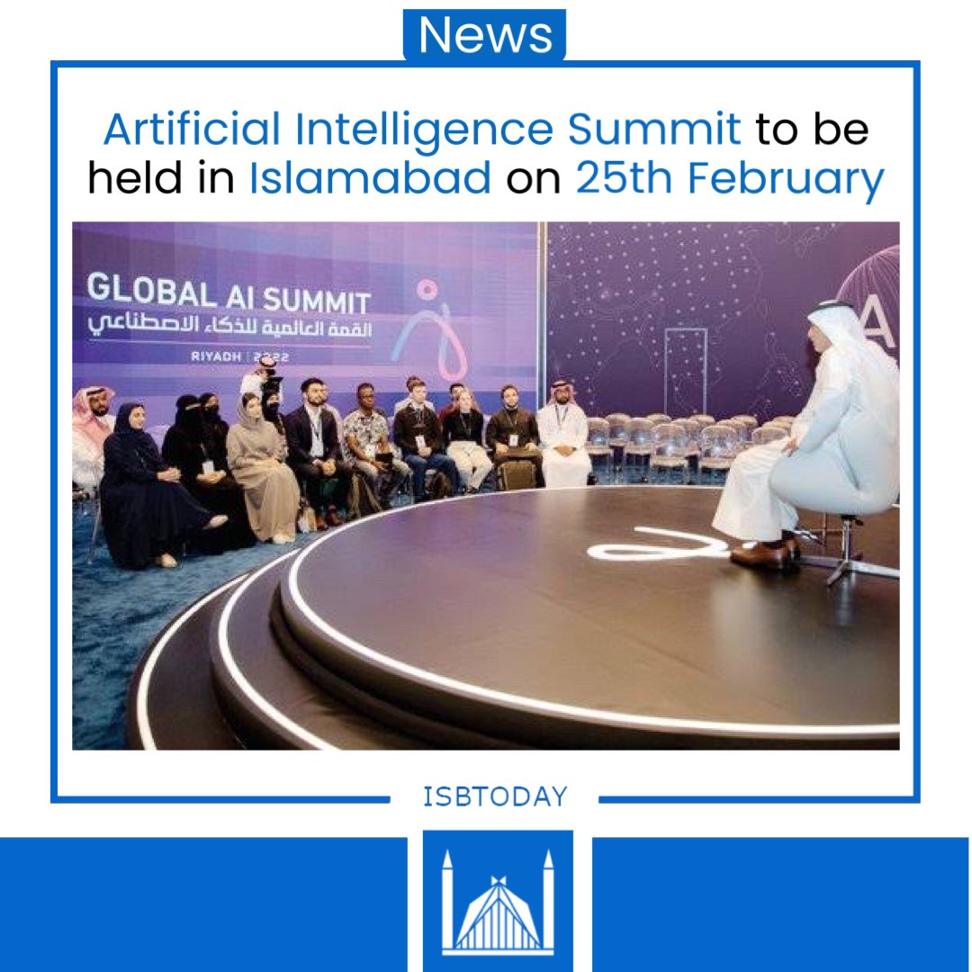 Digital technology company 10Pearls announced on Tuesday that registrations have now opened for its Artificial Intelligence conference set to be held at the Pak-China Friendship Centre in Islamabad on Feb 25.
The AI summit, which was first held in 2019,