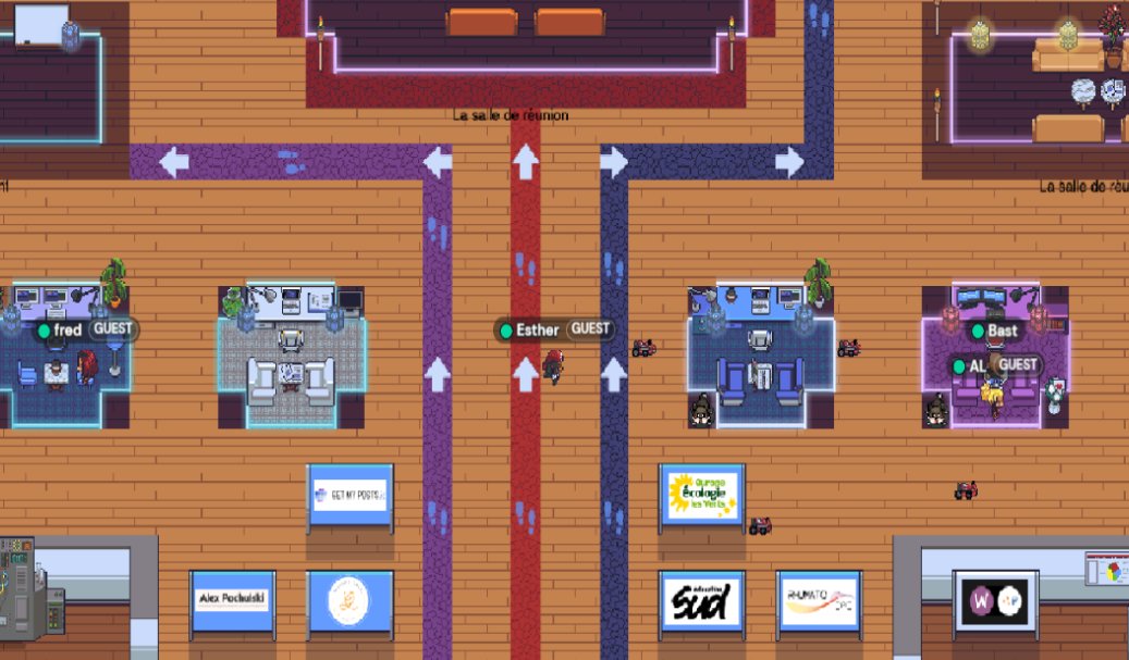 Rejoignez-NOUS dans nos bureaux au coeur du #métavers #lowteck d’<a href="/gather_town/">Gather 🍇</a> pour échanger. Prenez rendez-vous dès maintenant, pour nous parler de tous vos projets : travailler.avecnous.eu/index.php/apps…