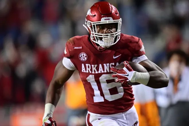 LJMcCray11's tweet image. Blessed to receive and offer from the University of  Arkansas 🐗 @COACH217ROLAND @CoachSFountain #WPS #ONERazorback