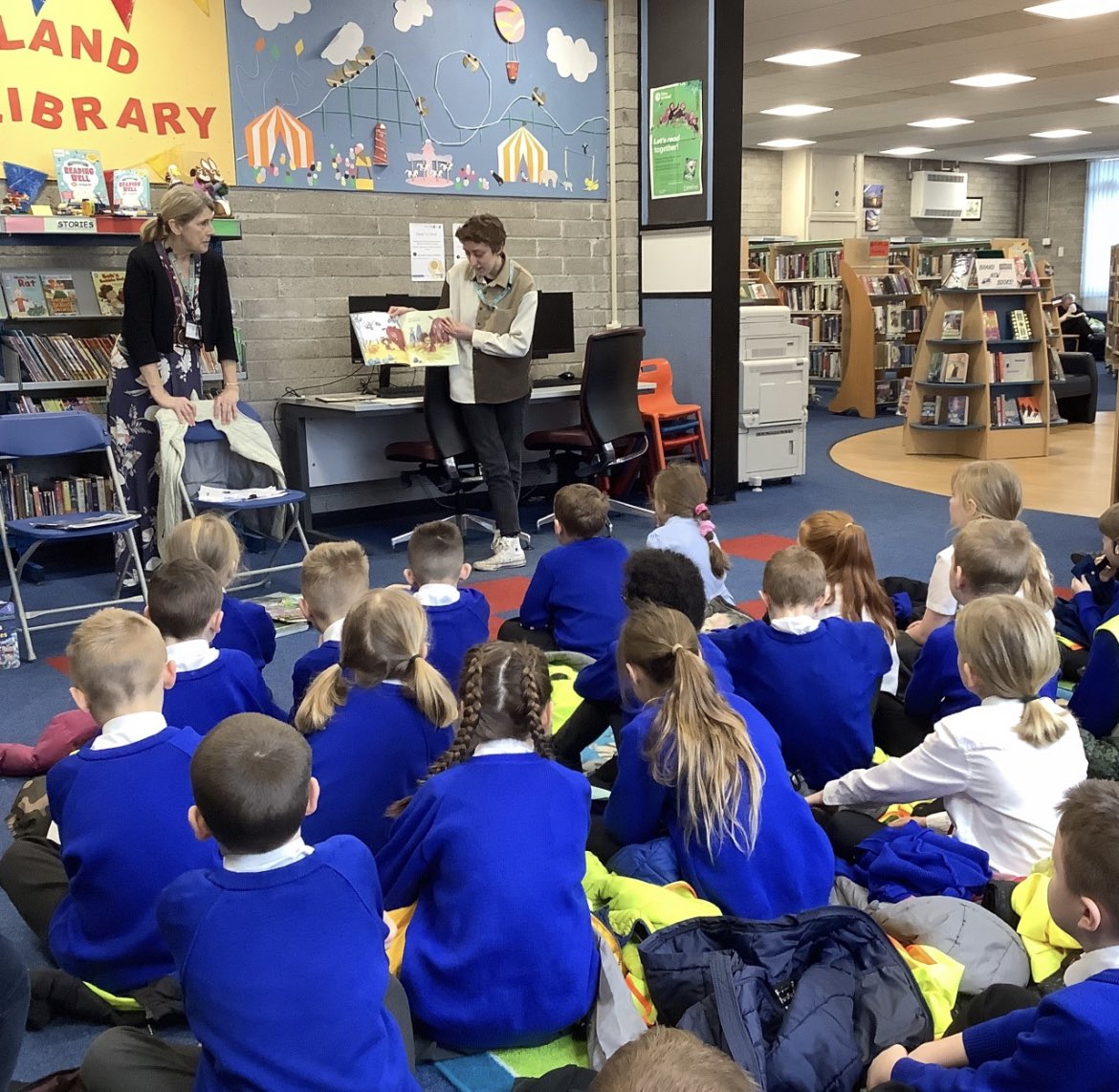 Class3StAnnes's tweet photo. Yesterday, class 3 had a fantastic visit to Leyland Library where they took part in a book hunt and even became members! #leylandlibrary #lancslibraries #reading https://t.co/yMaTAmWTWc