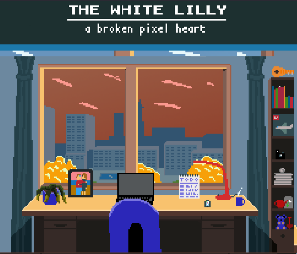Saturn9110's tweet photo. https://t.co/LEEW42wHq0

A short pixelart point and click game about recovering from a heartship.

#unity3d #pointandclick #pixelart #brackeys https://t.co/UUoXzUQNob