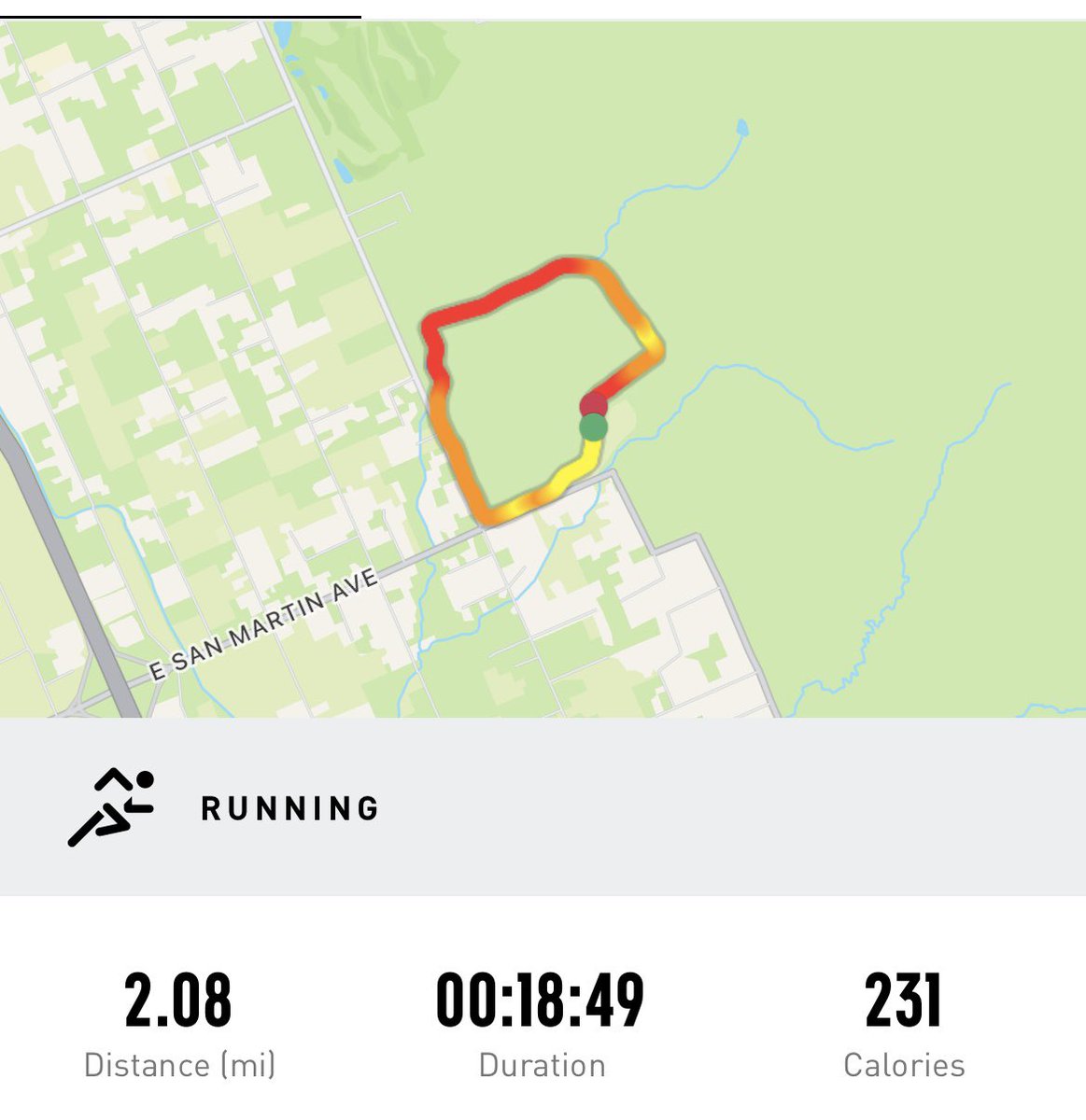 vaymclane's tweet photo. Todays run 🌞 https://t.co/ZJPF6cGATC