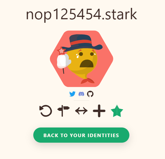 NPrrysko's tweet photo. I claimed my "nop125454.stark" domain name on @Starknet_id

Claim yours before it's too late for a big surprise 👀 ... 

#StarkNet #StarknetIdOdyssey https://t.co/EBmd7yHvAr